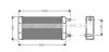 AVA QUALITY COOLING MS6108 Heat Exchanger, interior heating